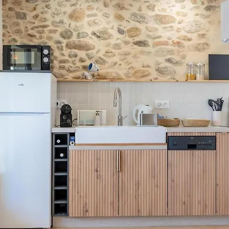 아파트 Renove, Charme Naturel Et Authenticite Au Coeur Du Village Sorède