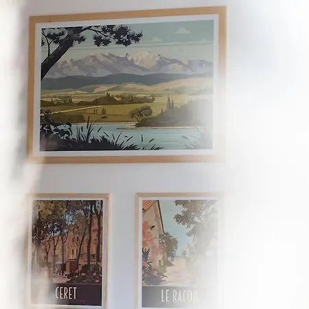 Rénové, Charme Naturel Et Authenticité Au Cœur Du Village Appartamento Sorède